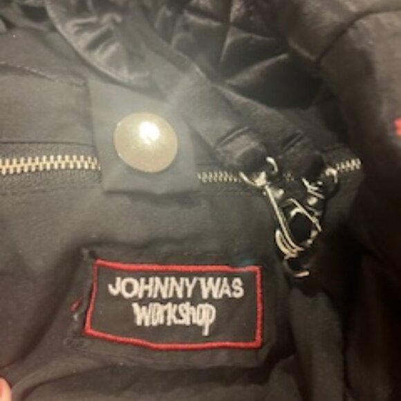 NWT Johnny Was Workshop Annalina Quilted Tote – Black - Picture 9 of 15